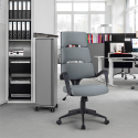 Height adjustable ergonomic office fabric chair Motegi Moon On Sale