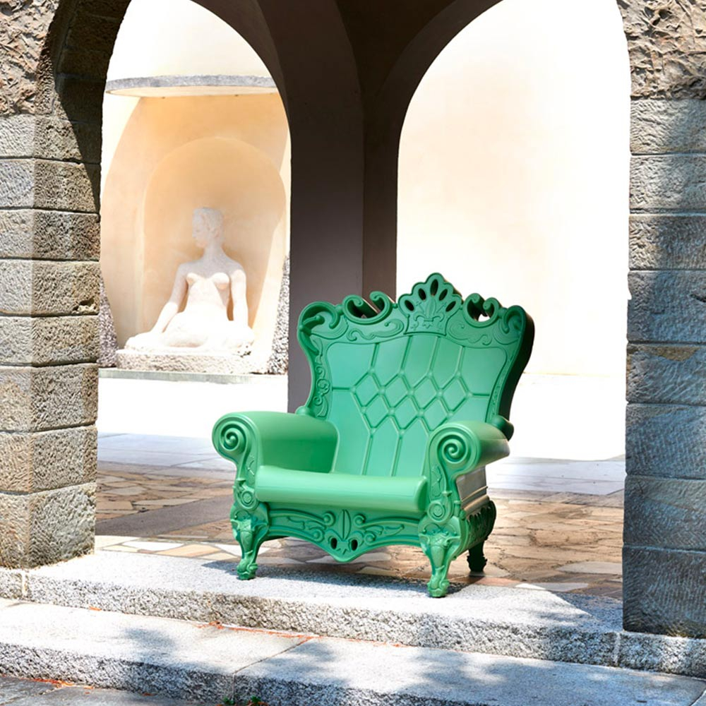 Modern Design Throne Armchair SLIDE Queen Of Love