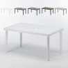 Poly rattan rectangular table 150x90 Grand Soleil Boheme Characteristics