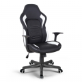 Ergonomic office eco-leather armchair with sporty design Aragon Promotion