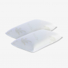 2 Pair Pillows in memory foam and aloe vera Nuage Promotion