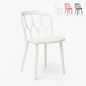 Modern design chairs for kitchen bar and garden made from alchemy polypropylene Flow On Sale