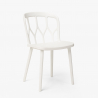 Modern design chairs for kitchen bar and garden made from alchemy polypropylene Flow Measures