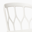 Modern design chairs for kitchen bar and garden made from alchemy polypropylene Flow Cost