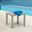 Low coffee table bar garden square 45x45 cm indoor outdoor Aviat Bulk Discounts
