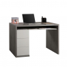Modern design grey office desk 110x60cm with 3 drawers Mackay Sale