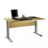 Adjustable height desk rectangular design 150x80cm office study Alfa Offers