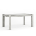 Gray rectangular dining room table 160X90 modern design Norman Offers