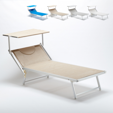 Beach Aluminium folding bed Large Italy Xl Professional Promotion