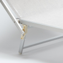 Beach Aluminium folding bed Large Italy Xl Professional 