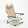 Gargano Reclining Deck Chair With Armrests 