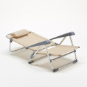 Gargano Reclining Deck Chair With Armrests 