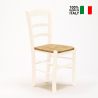 Stock 20 Dining chair wooden for kitchen pub Paesana 