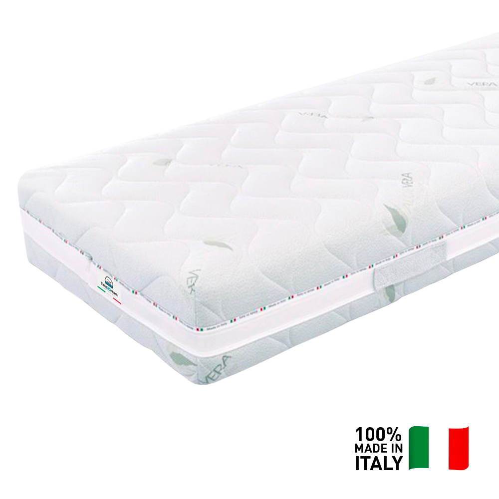 Single Mattress With 26 Cm Multilayered Memory Foam 90x200 Wave