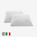 2 Pair of ergonomic memory foam pillows Pluma On Sale