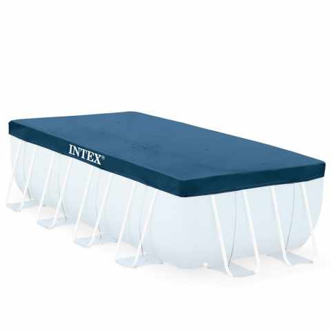 Intex 28037 Universal Cover for Rectangular Above Ground Pools 398 x 184 Promotion