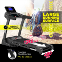 Digital Folding Amortized Tilt Electric Fitness Treadmill Hordak On Sale