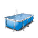 New Plast 395x265 H125 rectangular complete above ground pool Futura 400 Offers