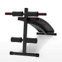 Multifunction space-saving adjustable curved sit-up abdominal bench Tengu Discounts
