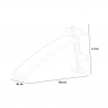 Multifunction space-saving adjustable curved sit-up abdominal bench Tengu Bulk Discounts