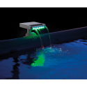 Waterfall with multicolored Led light for Intex above ground pool 28090 Bulk Discounts