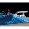 Waterfall with multicolored Led light for Intex above ground pool 28090 Measures