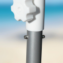 Cotton windproof beach and sea umbrella 220cm Bagnino Light Choice Of