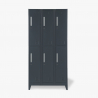 Lockers with 6 compartments 90x45 H180 with locks Etna Sale