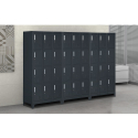 Lockers with 12 metal compartments 90x45 H190 for lockable locker room Krakatoa Offers