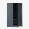 Office metal cabinet with 2 doors 90x40 H180 document holder with lock Tambora Promotion