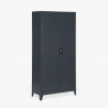 Vesuvio office cupboard 2 doors 90x40 H180 metal file cabinet with lock On Sale