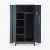 Vesuvio office cupboard 2 doors 90x40 H180 metal file cabinet with lock Promotion