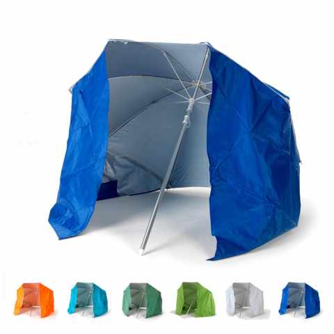 Piuma 160cm Portable All-Weather Beach Umbrella And Sun Shelter Promotion