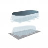 Intex 26796 Tube-Shaped Oval Above Ground Pool 503x274x122cm Choice Of