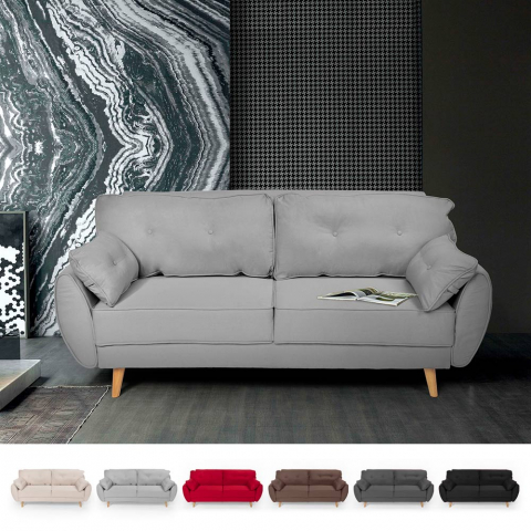 Nordic design reclining fabric sofa bed with 3 seats Fortaleza Promotion