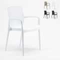 BOHÈME ARM Garden Dining Chair With Armrests Rattan Promotion