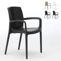 BOHÈME ARM Garden Dining Chair With Armrests Rattan Cost