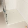 Resin modern shower tray 100x70 with flush floor mounting Stone On Sale