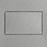 Resin modern shower tray 120x80 with flush floor mounting Stone Sale
