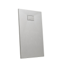 Resin modern shower tray 140x90 with flush floor mounting Stone Offers