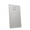 Resin modern shower tray 140x90 with flush floor mounting Stone Offers