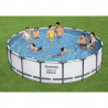Above-ground pool Bestway 56462 Round Steel Pro Max 549x122cm On Sale