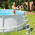 Intex 28076 Steel Safety Ladder for Above Ground Pools 122cm On Sale