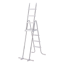 Intex 28076 Steel Safety Ladder for Above Ground Pools 122cm Offers