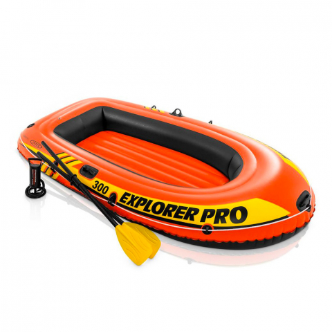 Intex 58358 Explorer Pro 300 Rubber Dinghy Inflatable Raft Promotion