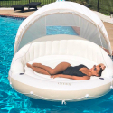 Intex 58292 Canopy Island Inflatable Lounge for the Pool or Beach Offers