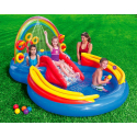 Intex 57453 Rainbow Ring Inflatable Paddling Pool for Children Discounts