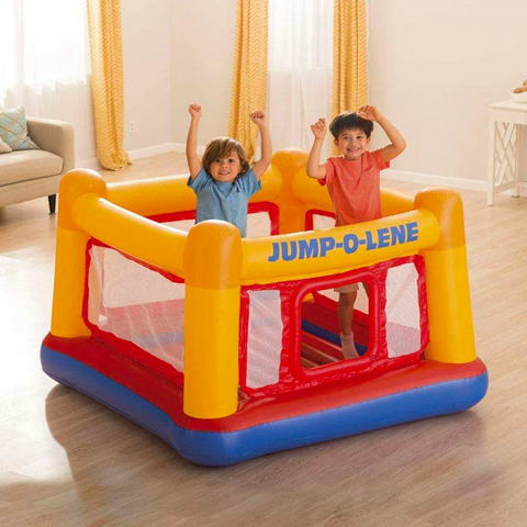 Intex 48260 Jump-O-Lene Children's Inflatable Bouncy Trampolene Promotion