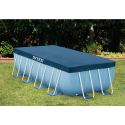 Intex 28037 Universal Cover for Rectangular Above Ground Pools 398 x 184 On Sale