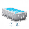 Intex 26790 Prism Frame Premium rectangular above ground pool 400x200x122cm Offers